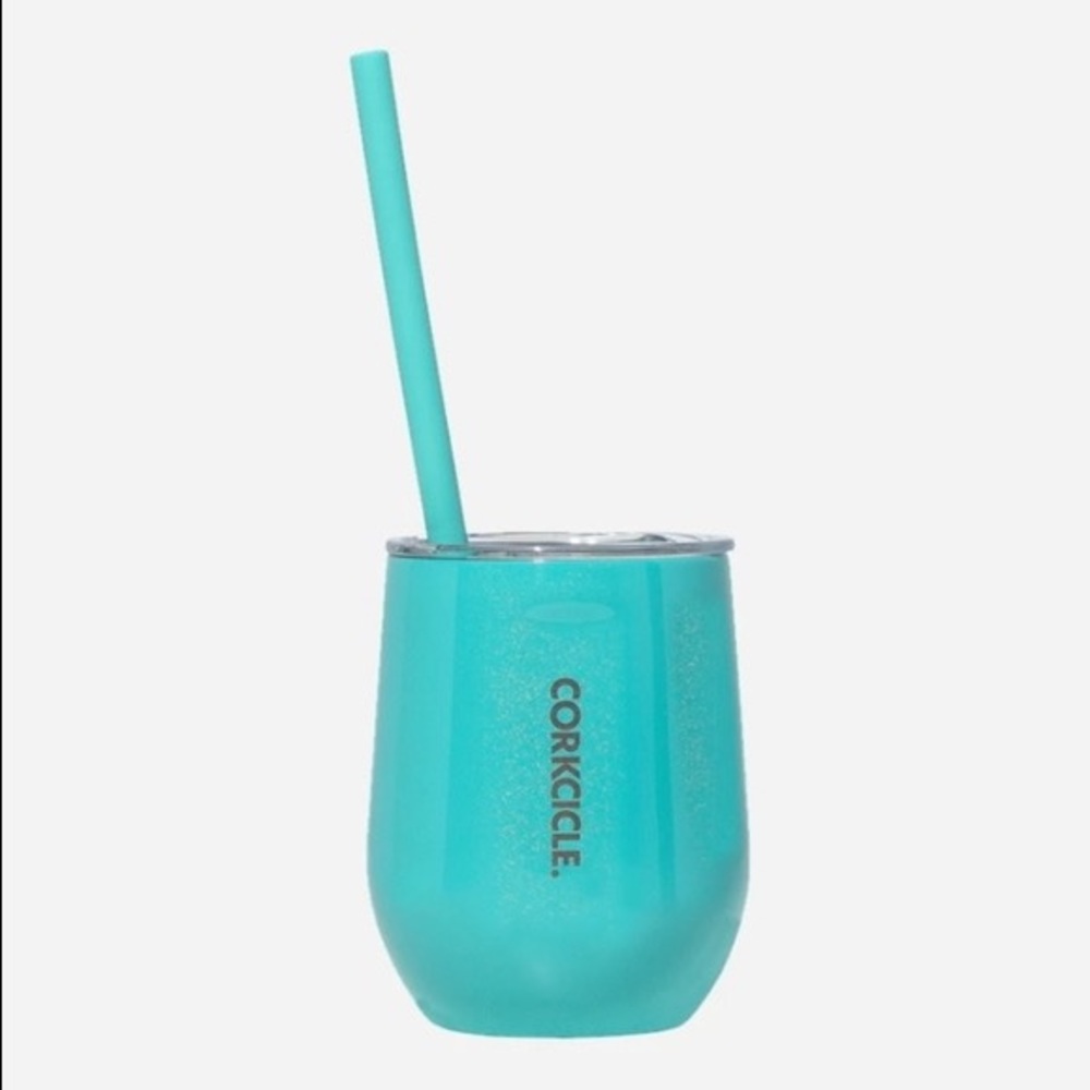 Corkcicle Wine Tumbler with straw
